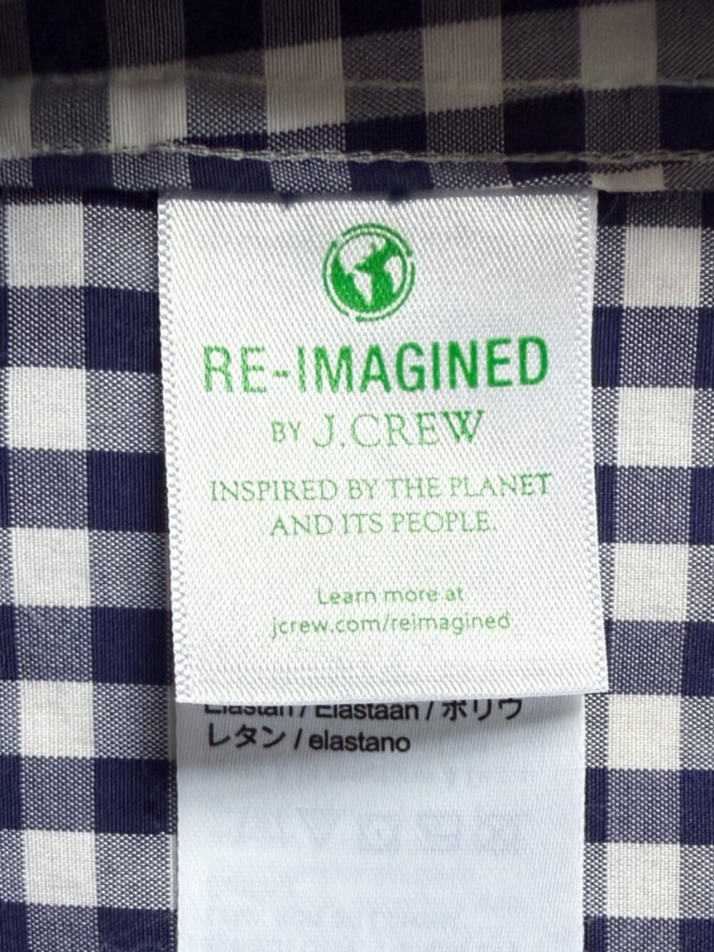 J.Crew Crewcuts Boys Gingham Button Down Shirt - Size 12 - Picture 8 of 10